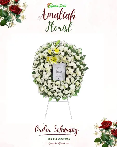 Krans Bunga Duka Tawar